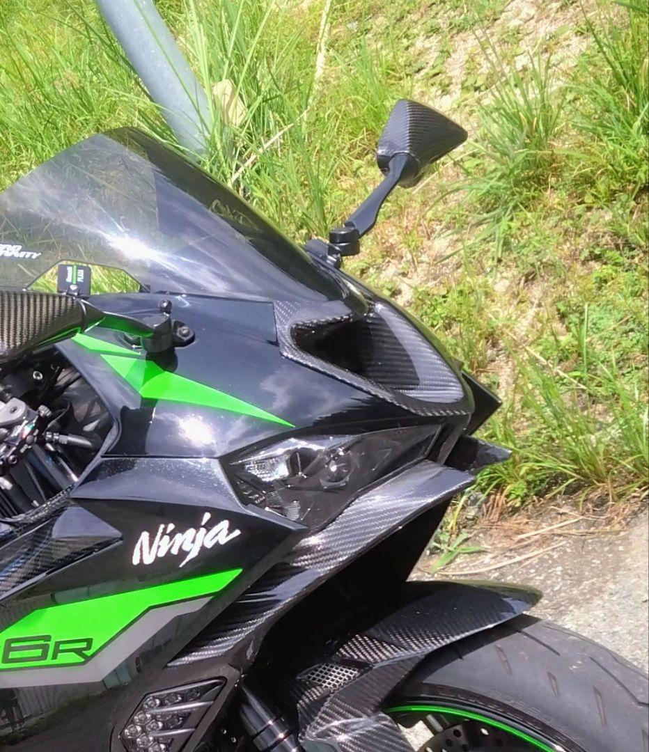 2024~ZX-6R カーボンエアダクトカバー