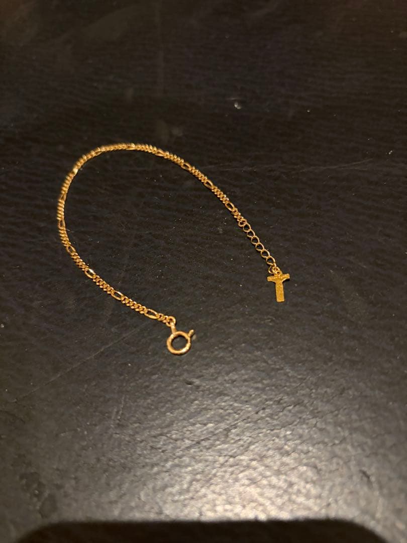 GINZA TANAKA K18イエローゴールドブレスレット