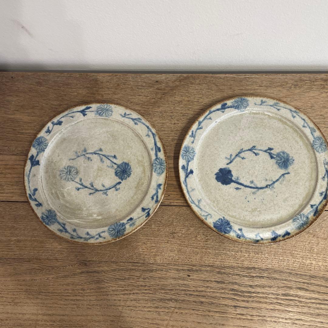加賀美円　8寸皿　2枚セット　ディナー皿　人気　完売　作家