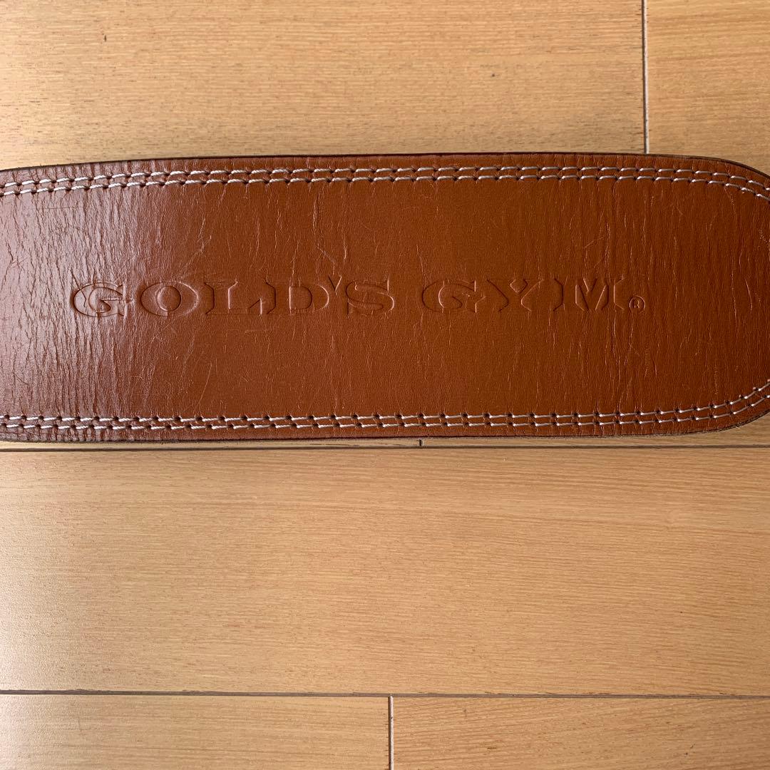 GOLD'S GYM プロレザーベルト Sサイズ