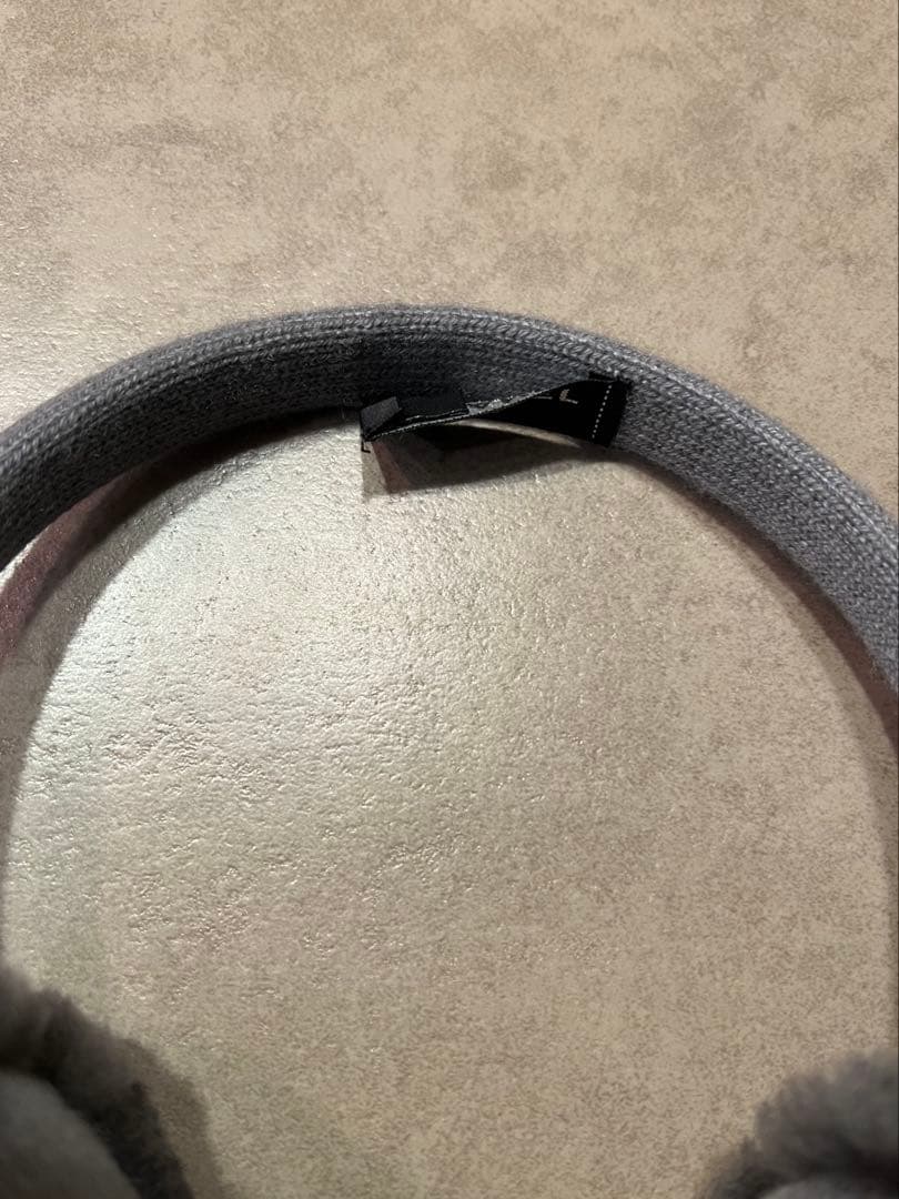 美品CHANELシャネルマーク耳当てイヤーマフ定番レア