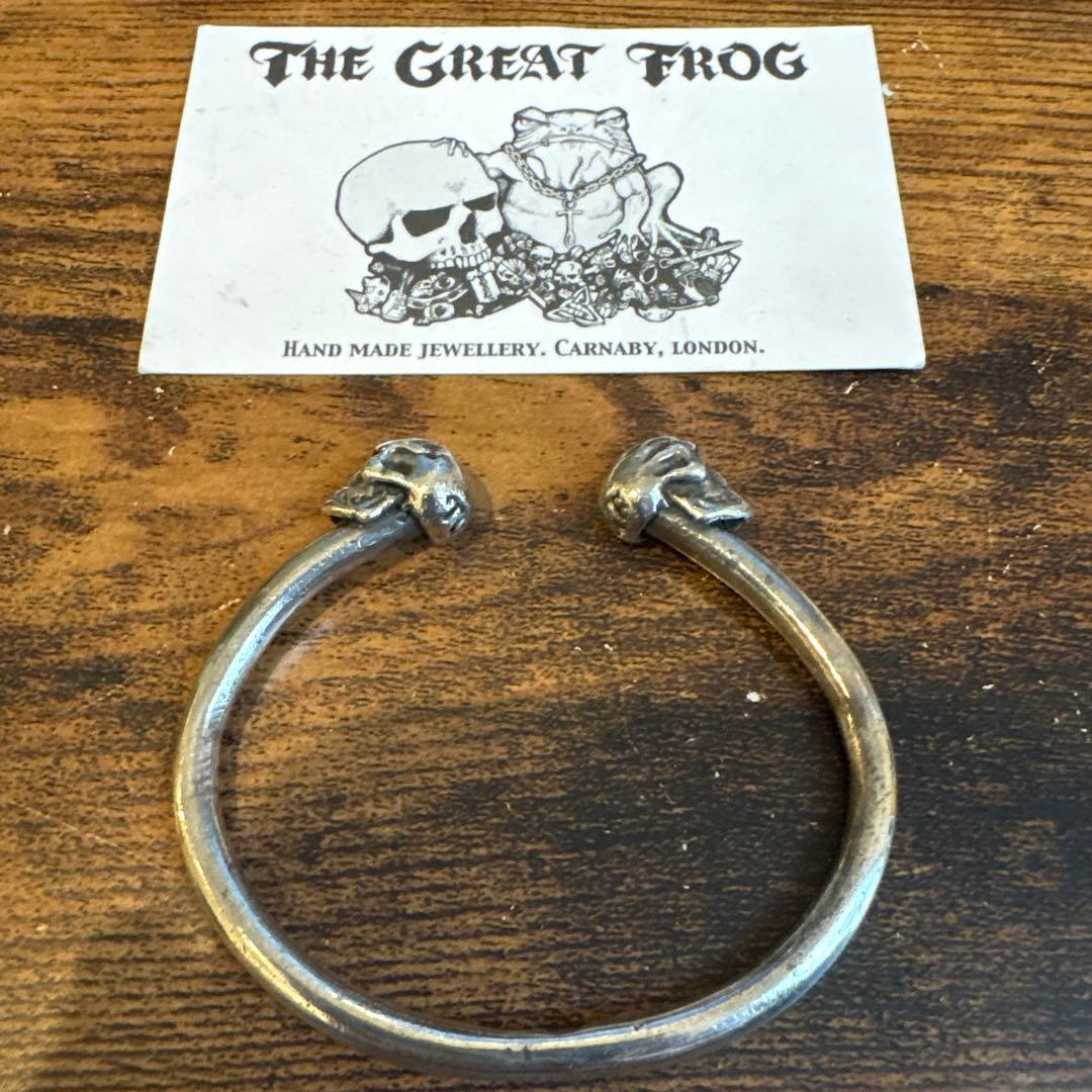 THE GREAT FROG スカルデザイン バングル