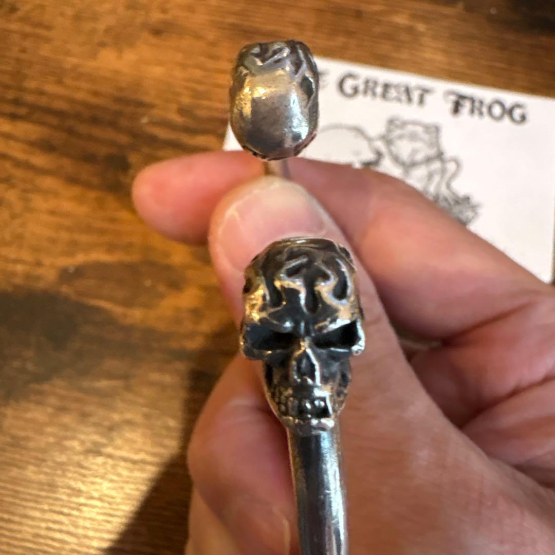 THE GREAT FROG スカルデザイン バングル