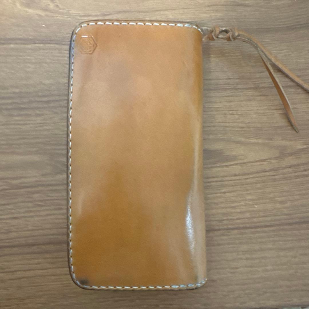 革物工房大輔　大輔レザー　SD大ウォレット＋カード段＋通しマチ