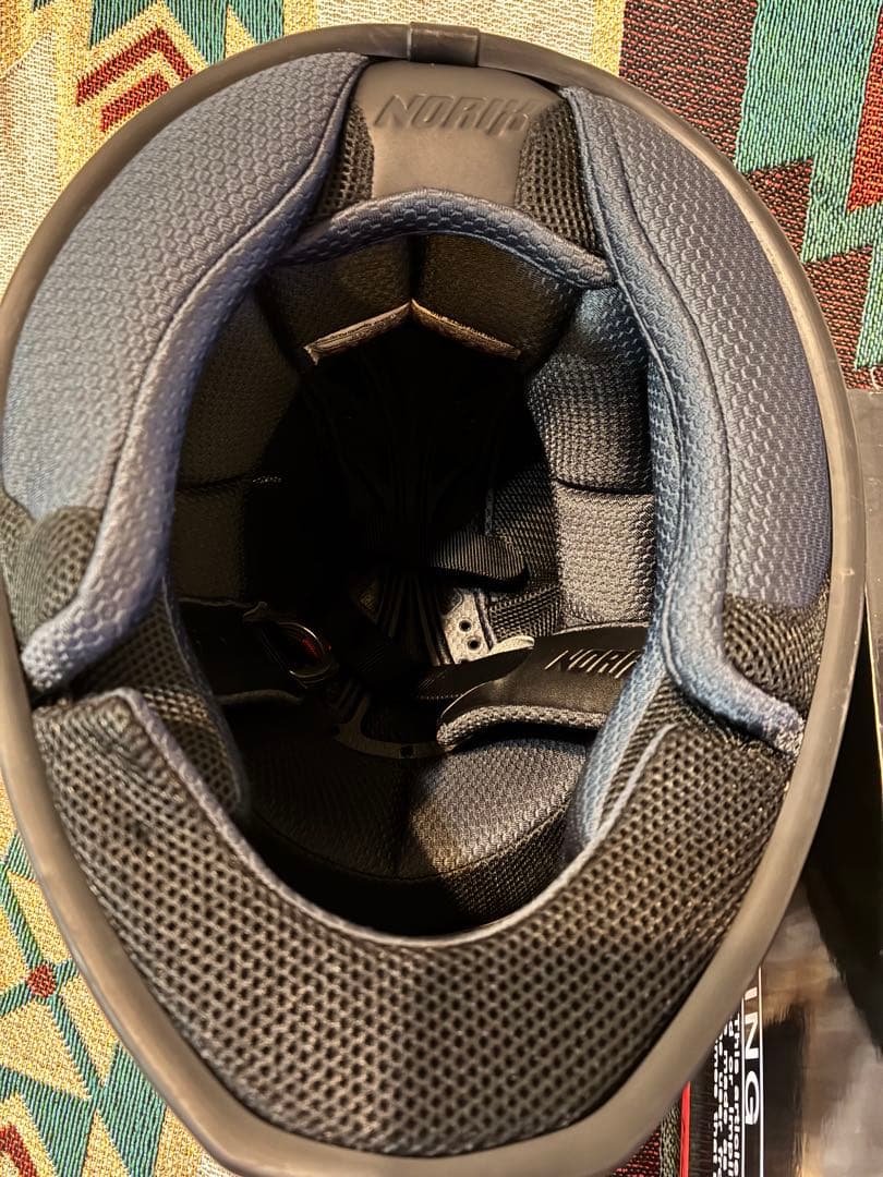 SIMSON フルフェイスヘルメット ブラック ミラーシールド