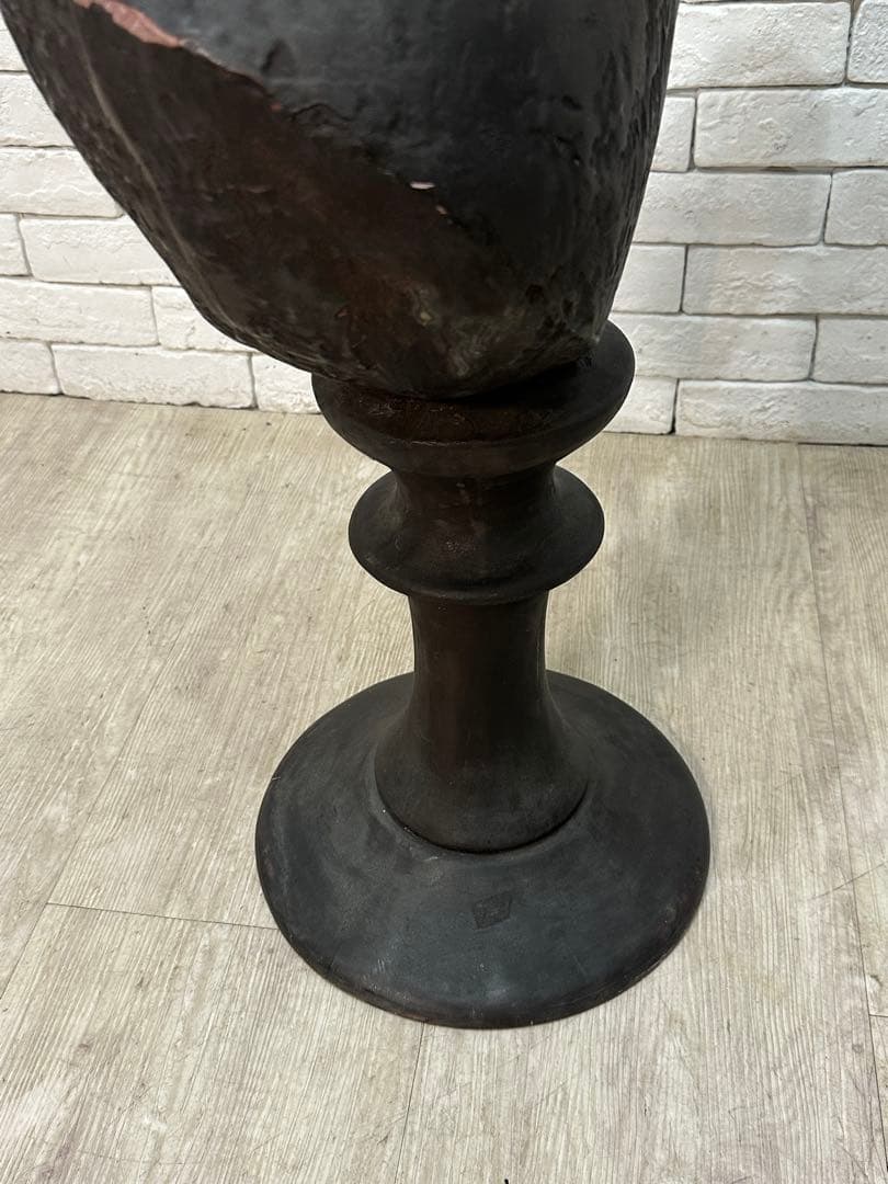 【東京都23区配送無料】定価18万　H87cm チェスナイト　置物 ホース　馬