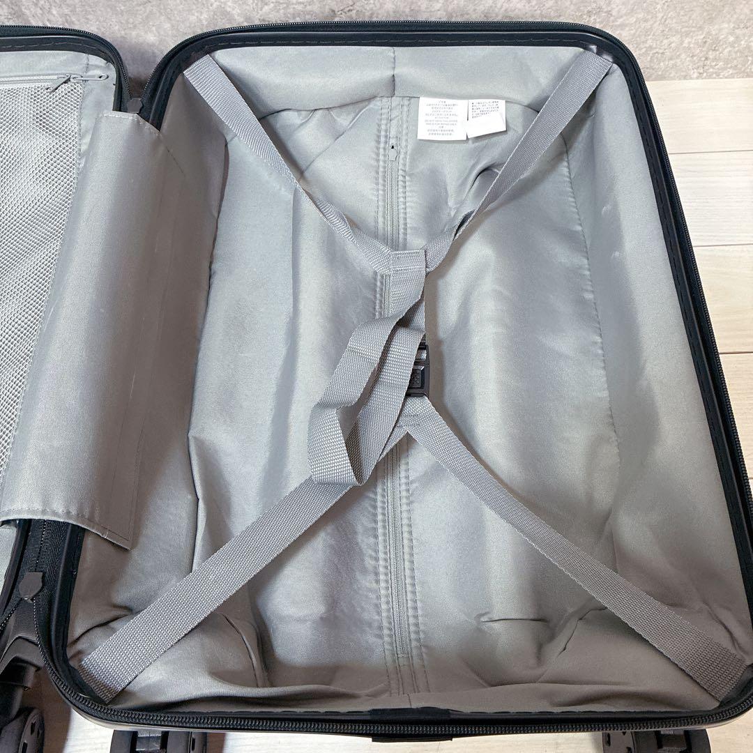 無印良品 MUJI バーを自由に調節できる ハード キャリーケース 36L