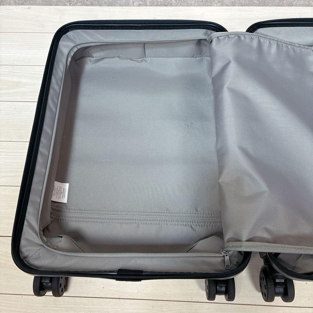 無印良品 MUJI バーを自由に調節できる ハード キャリーケース 36L