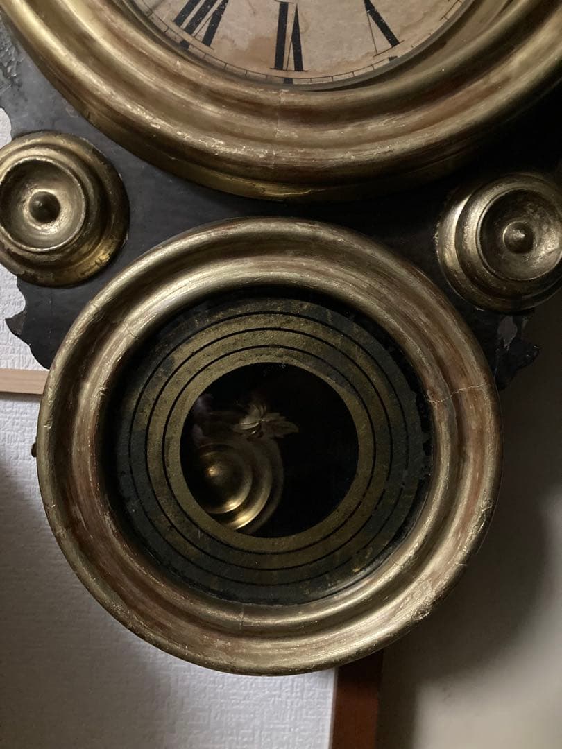 精工舎 柳島工場製 四つ玉ダルマ柱時計 稼働中