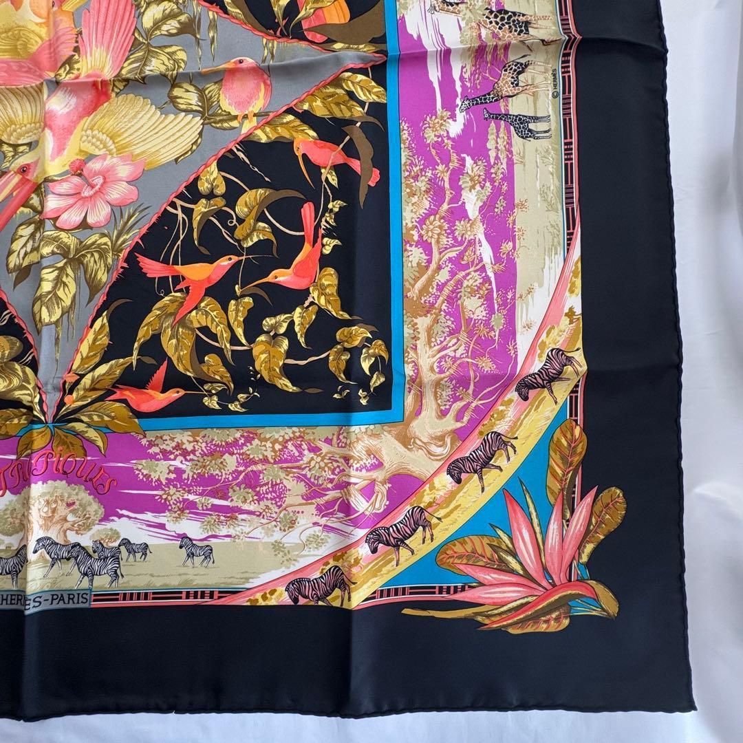 HERMES　カレ９０　TROPIQUES