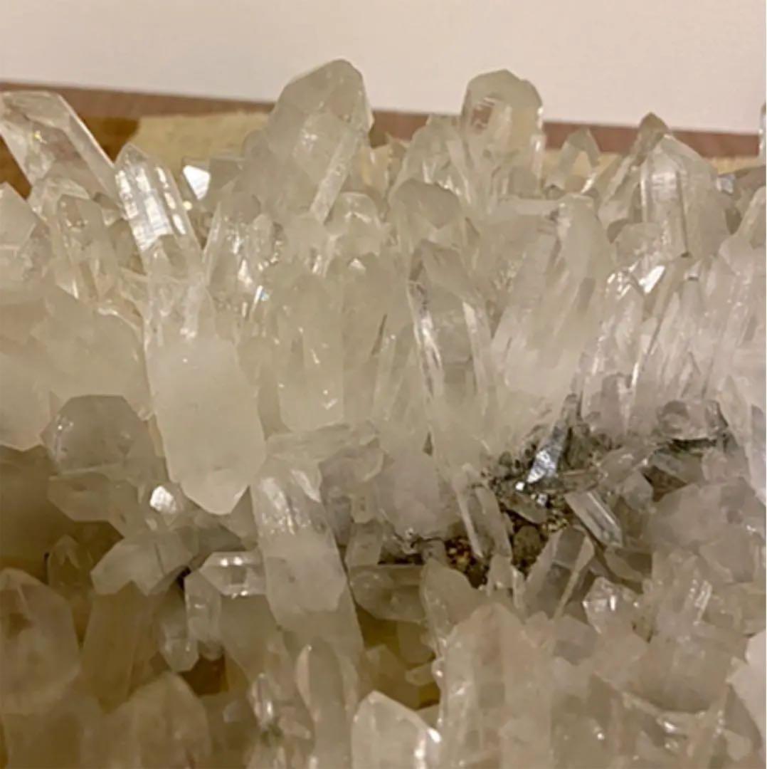 希少VEDA  ヒマラヤ カンチェンジュンガ水晶  BIGクラスター