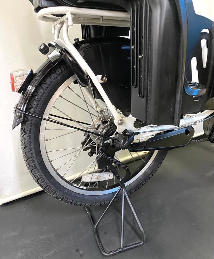 1年保証 送料無料　ヤマハ　パスキッス　20インチ　白色　電動アシスト自転車