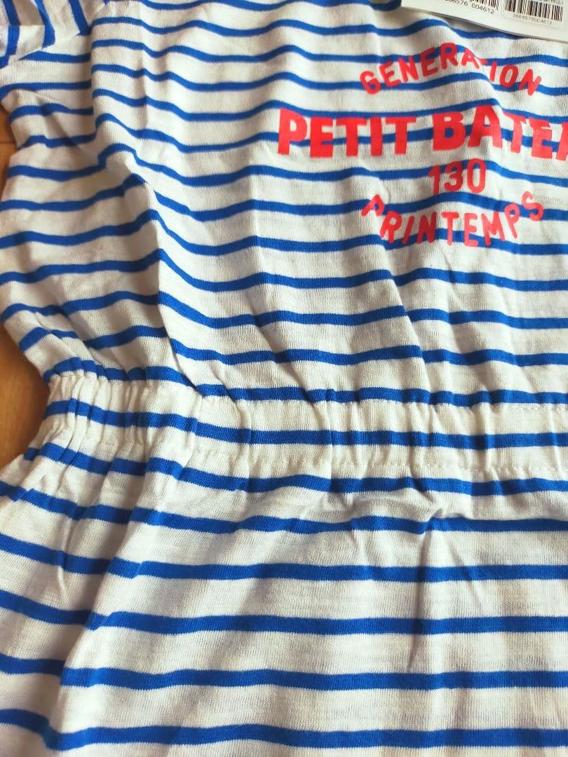 新品未使用＊プチバトー親子お揃い＊レディースS　6ansワンピース