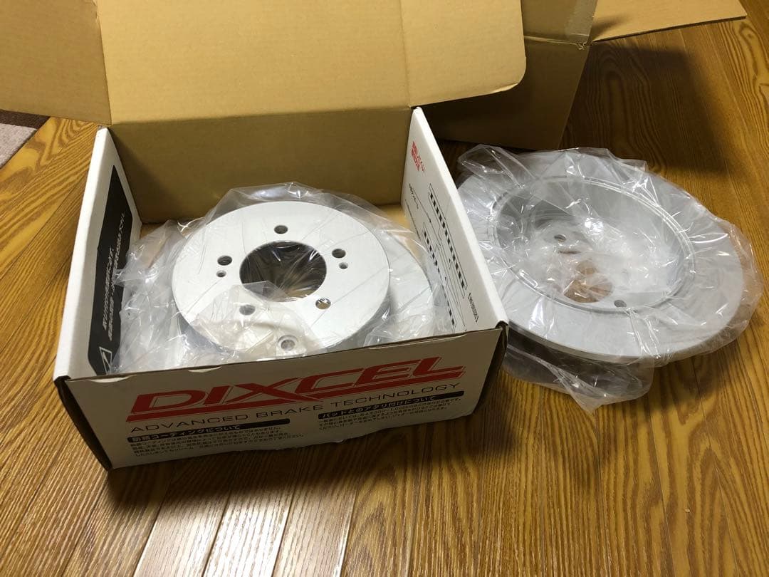 K-Mi　DIXCEL ブレーキローターリア左右セット