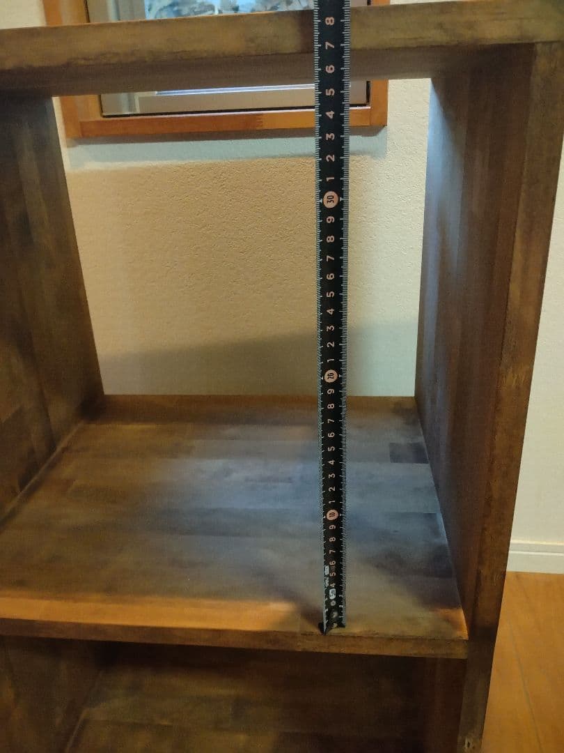 木製　ハンドメイド　オーダー　絵本　シェルフ　ワトコオイル　本棚　マガジンラック