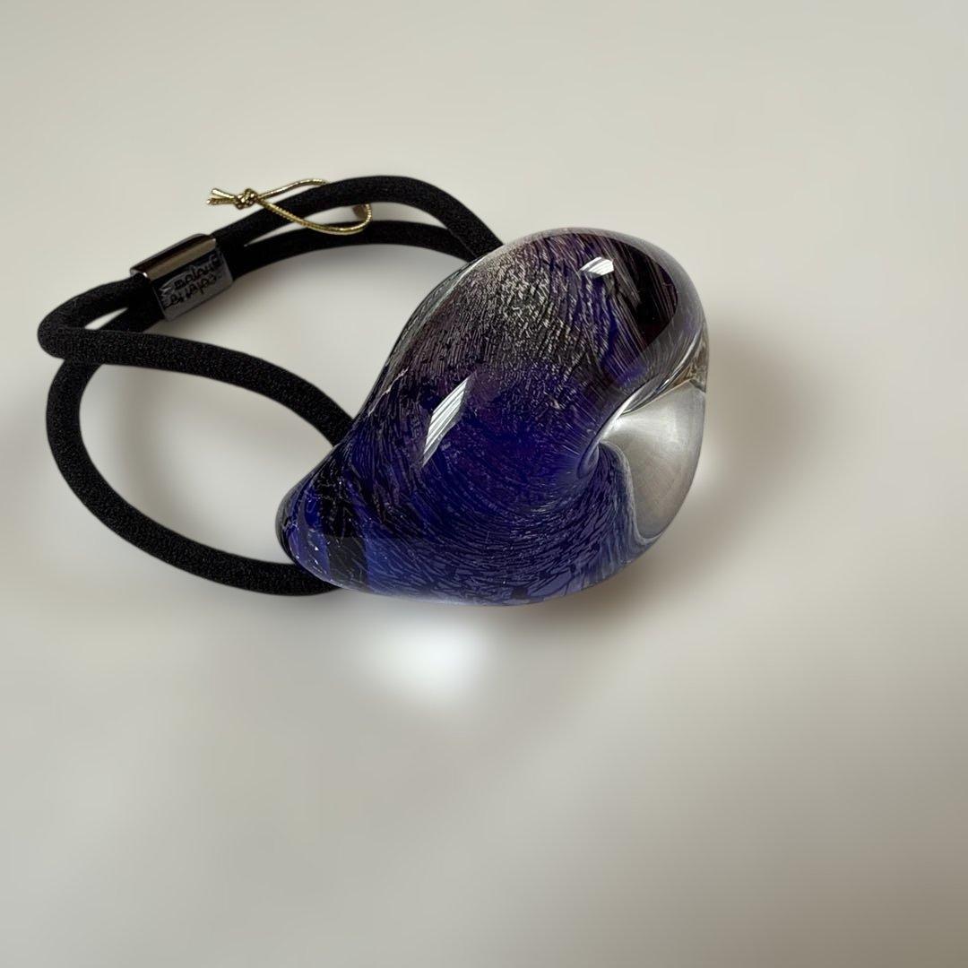 Colette Malouf コレットマルーフ　グラスポニー　ブルー