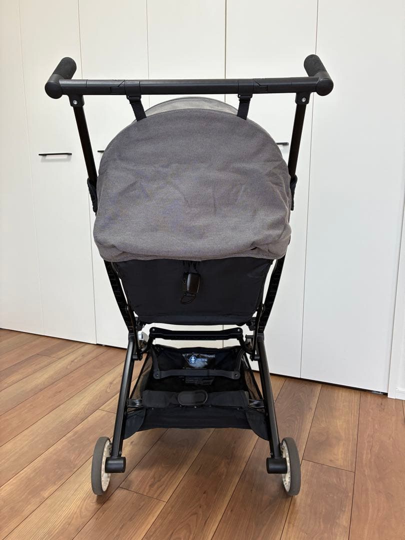 サイベックス　リベル　グレー　ベビーカー ＆　レインカバー