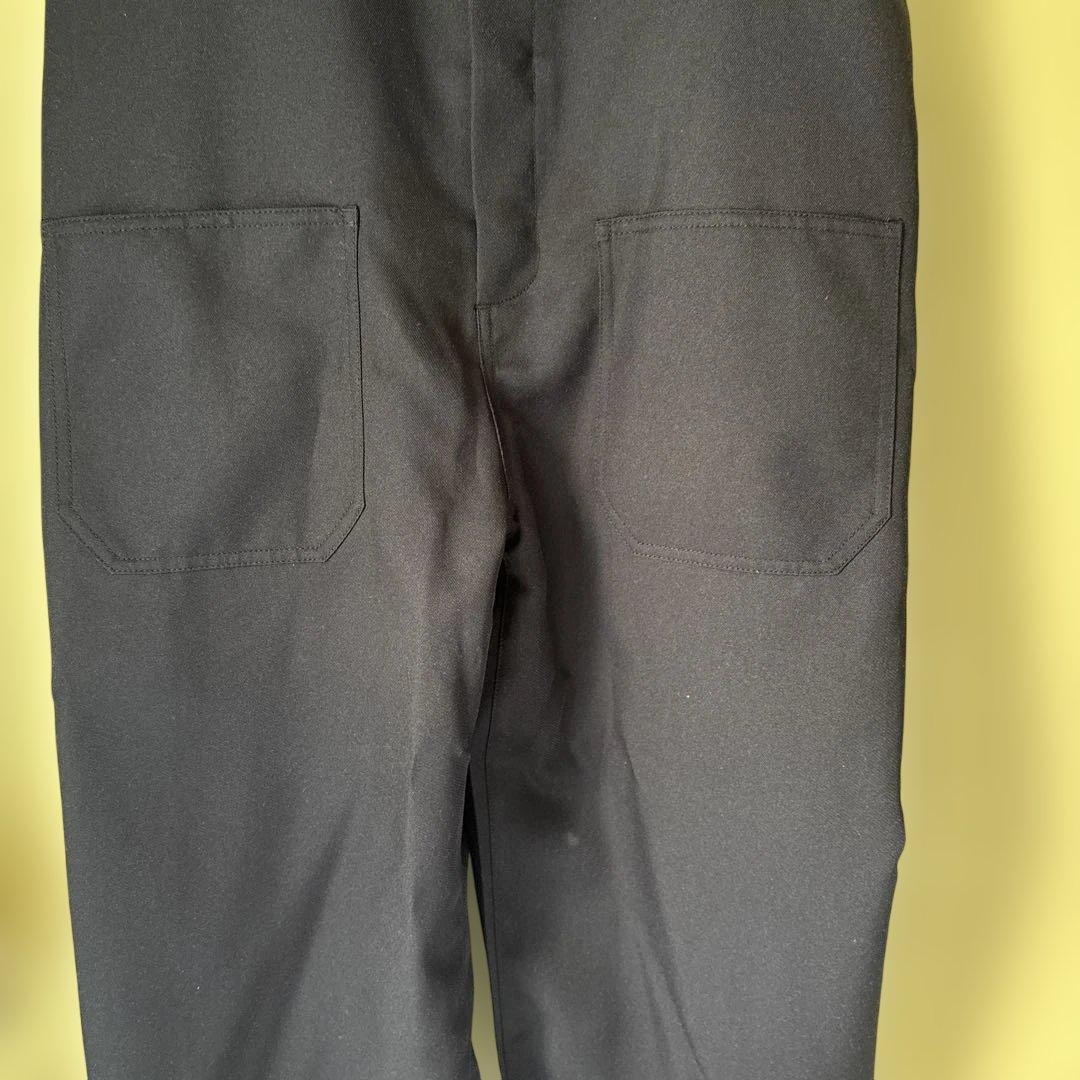 ユニバーサルオーバーオール　黒　オーバーオール　サロペット カレンソロジー