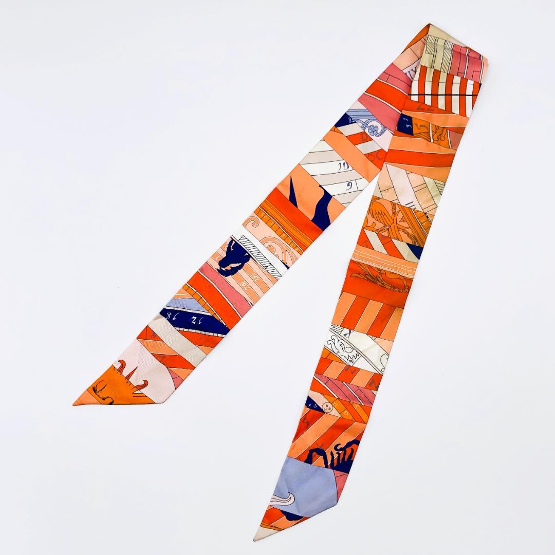 エルメス HERMES ツイリー 新たなる占星術 スカーフ タグあり