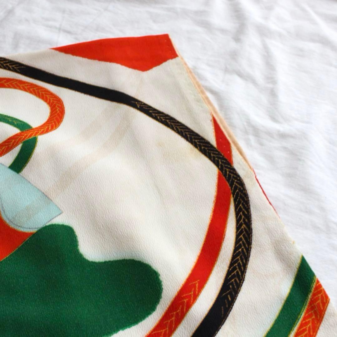 七五三 7歳 女の子 子供 アンティーク 着物 帯 セット