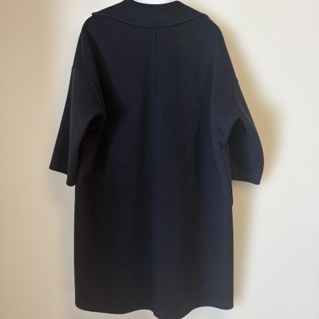 【美品】DRAWER ダブルフェイス　リバーチェックコート