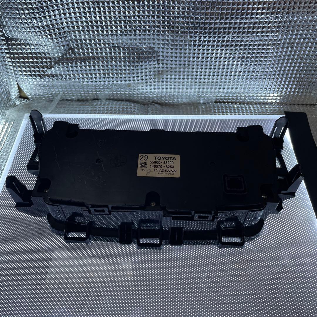 前期用　20系 アルファード、ヴェルファイア エアコンパネル LED交換完成品