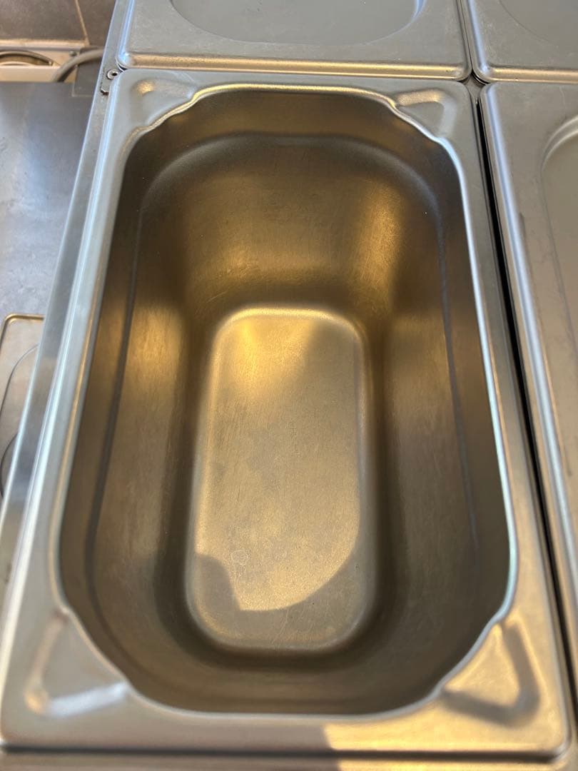 美品！業務用フードウォーマー4口