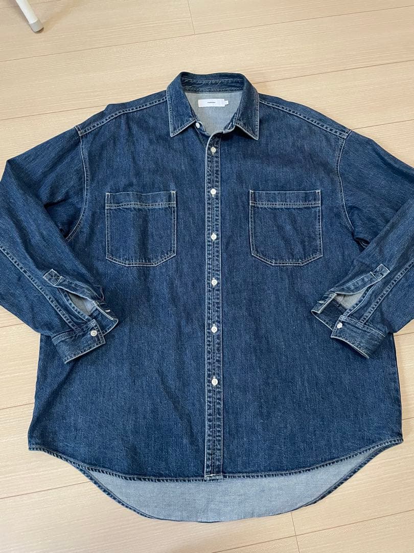 Graphpaper グラフペーパー長袖デニムシャツ