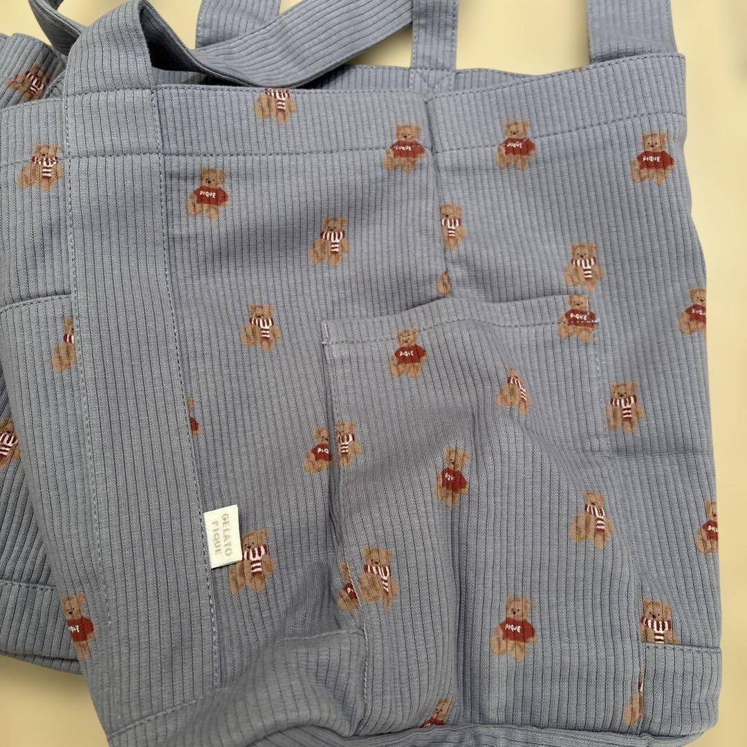 GELATOPIQUEクマ柄ママバック