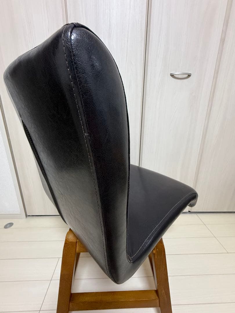 【中古品】MORI SHIGE モリシゲ 北欧風 アンティーク 回転チェア