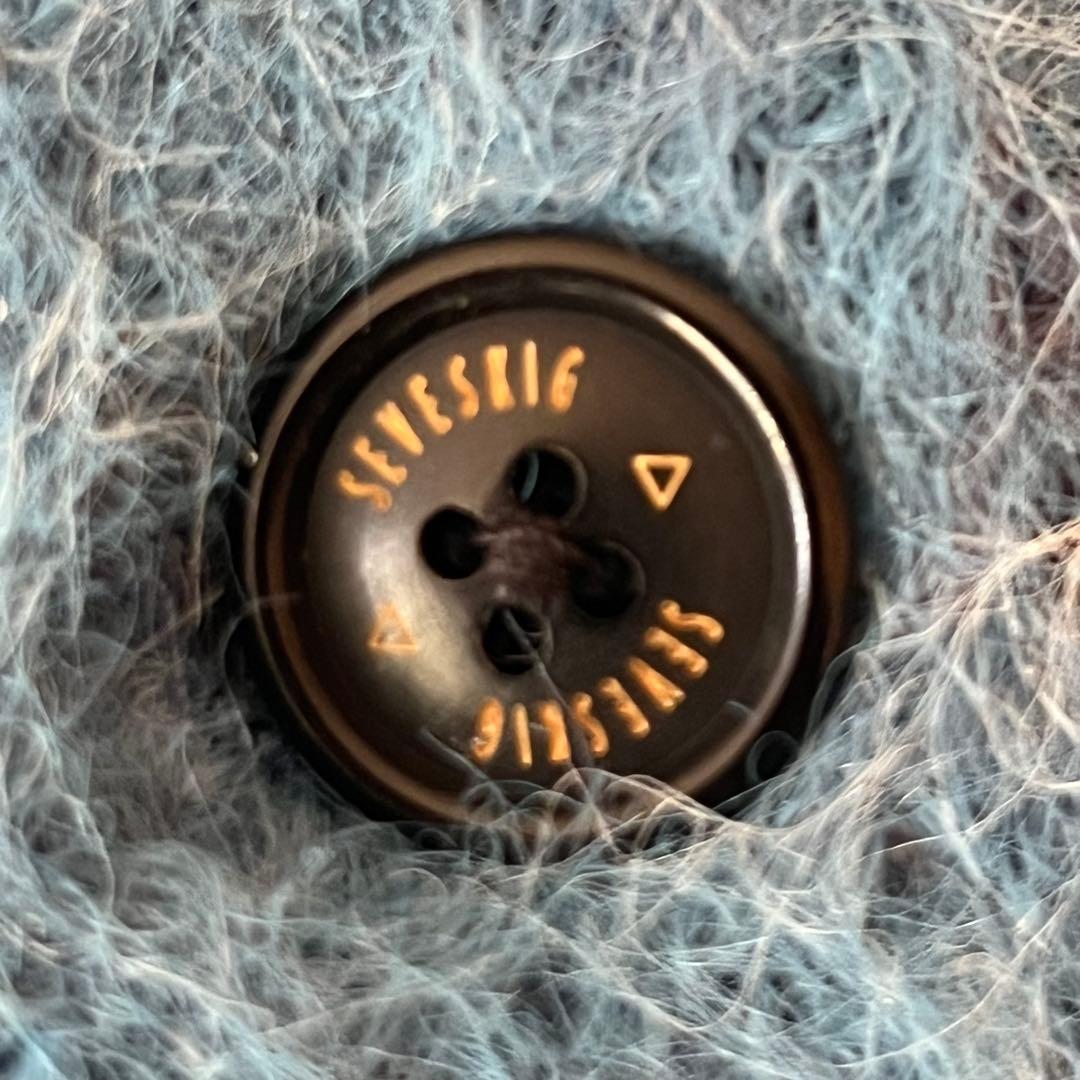 新品 SEVESKIG 24AW Fading レオパード ニット カーディガン