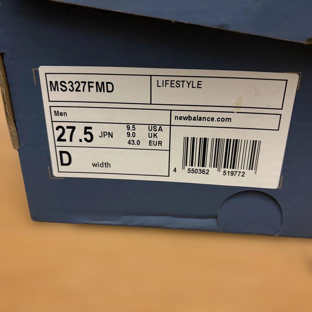 美品 new balance フランクミューラー 27.5cm ブラック