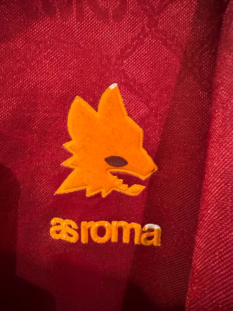 ビンテージ アシックス ASローマ ユニフォーム フットボール