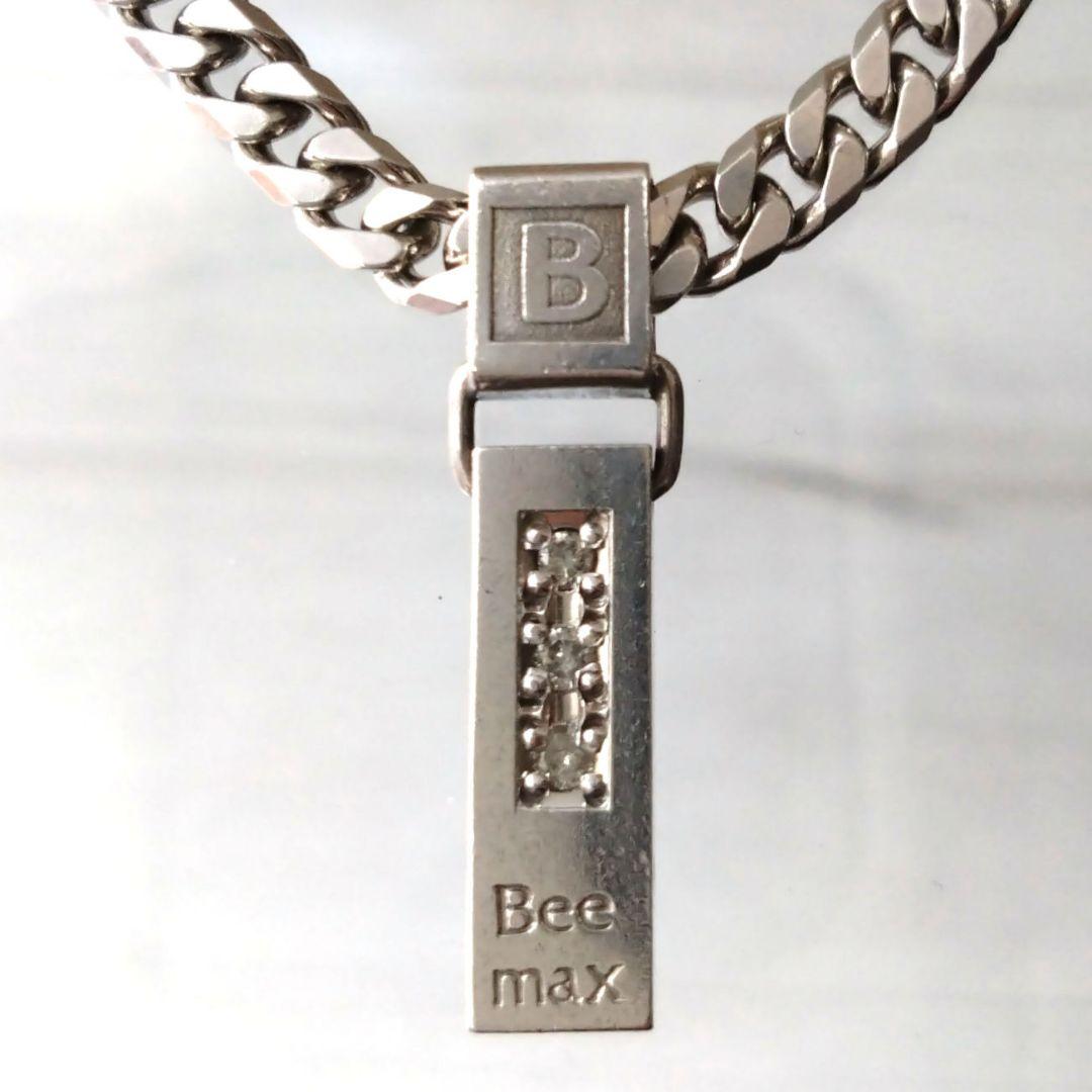 美品 レダシルマ Bee Max ネックレス ダイヤ0.1ct ゲルマニウム