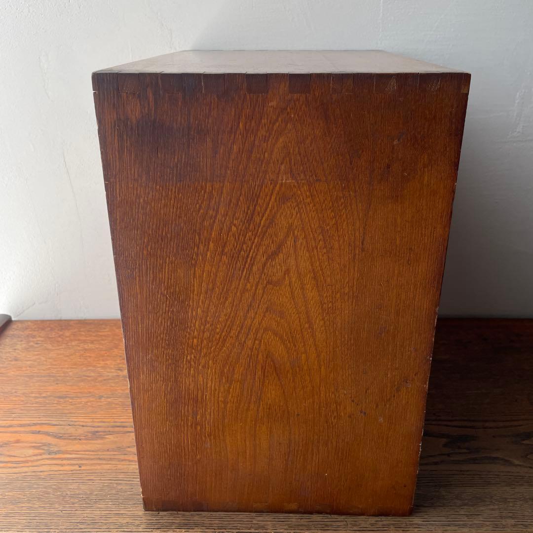 木製　引き出し　薬棚　薬箪笥　アンティーク風　レトロ