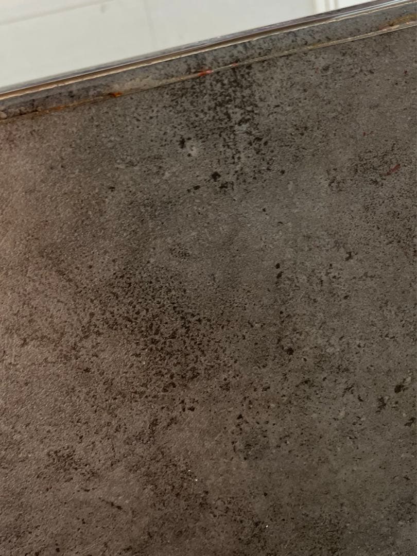 最終値下げ⭐︎メラミン化粧板 ダイニングテーブル 140x80cm グレー