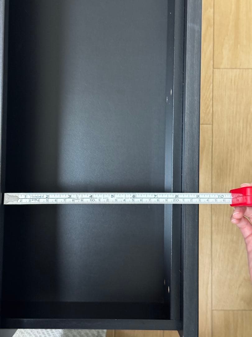 マナベ 収納付き リフトテーブル ブラック