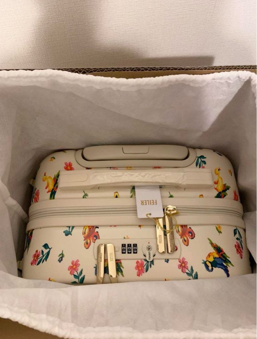 フェイラー FEILER HEIDI トローリーバッグ アイボリー