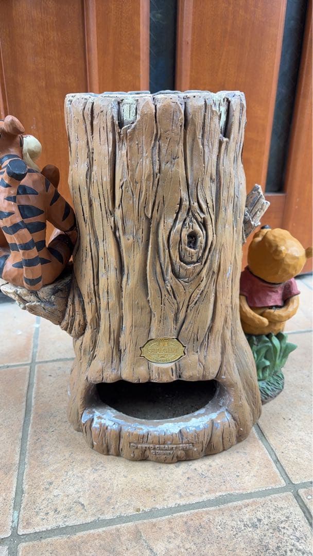 稀少/★ 傘立て 瀬戸クラフト くまのプーさん ティガー ディズニー**