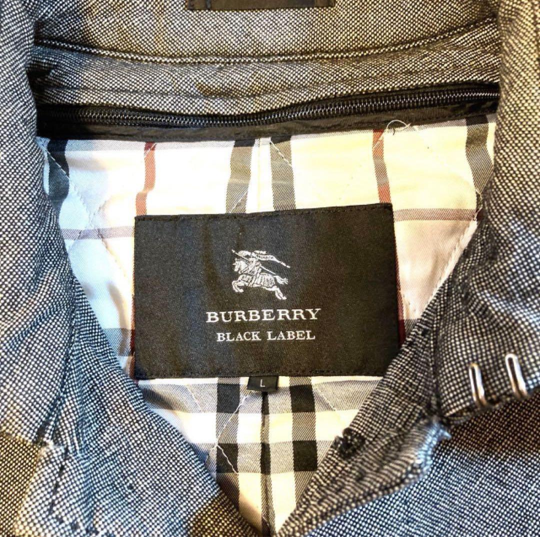 ターキー様　バーバリーロンドントレンチコート L グレー　ライナー　ノバチェック