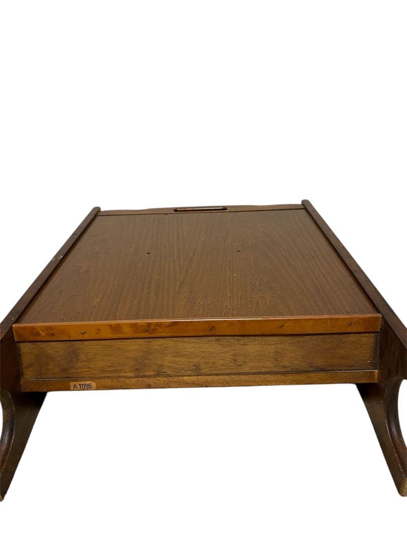 良品　カリモク マガジンラック 昭和レトロ