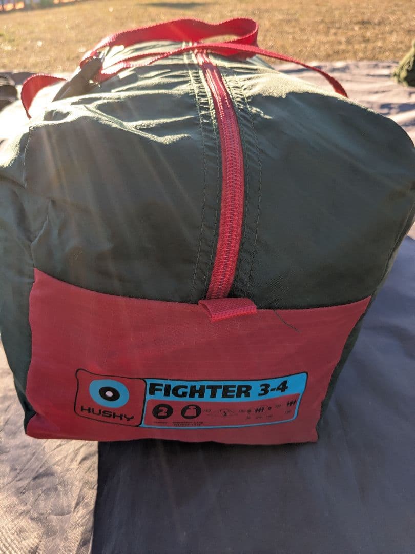 HUSKY FIGHTER 3-4 ドームテント 3-4人用 　グランドシート付