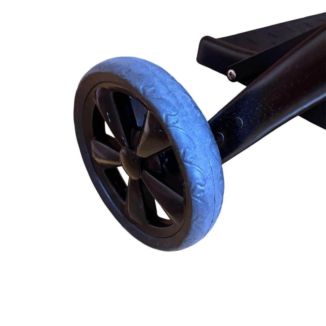 美品 KATOJI カトージ 二人乗り 二人でゴーDX　レインカバー付　デニム