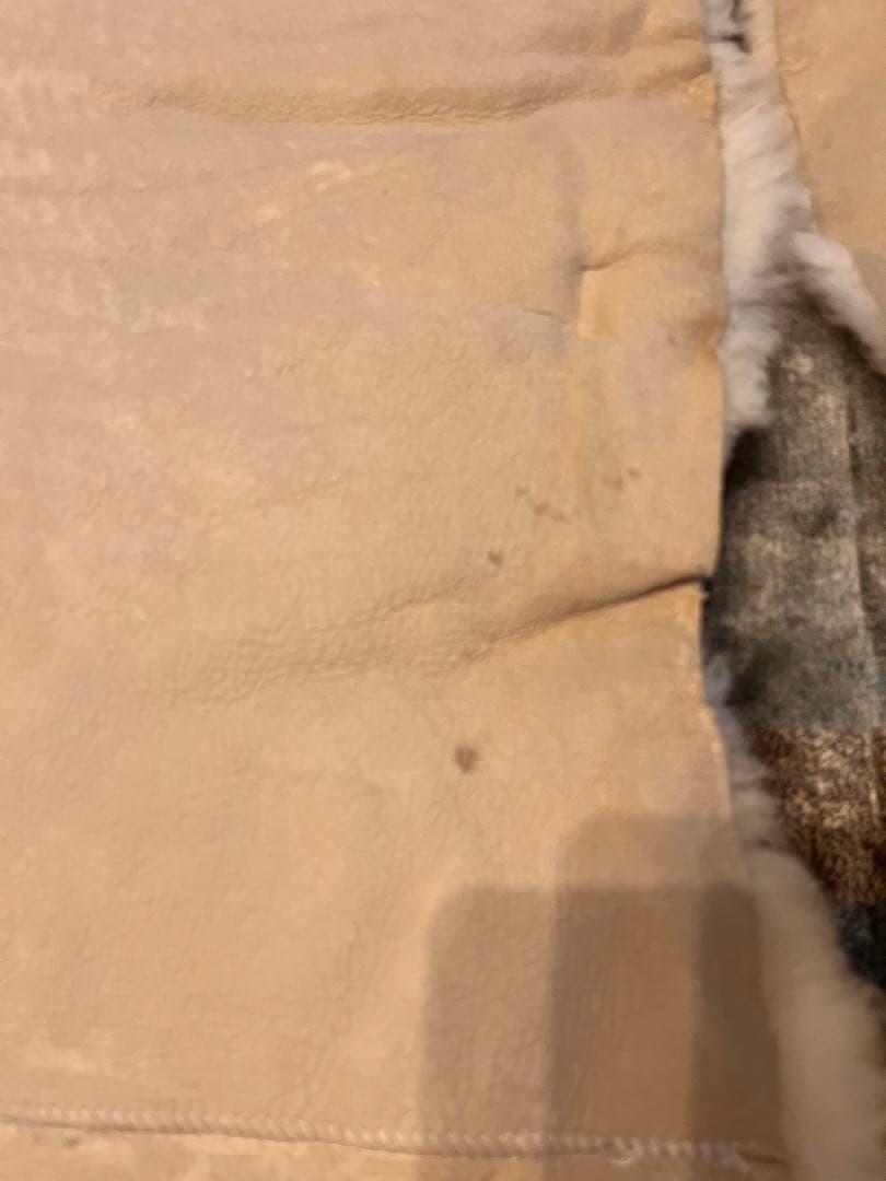 ムートンラグ　シープスキン　ムートン　ムートンマット　二匹物　二枚セット　2匹物