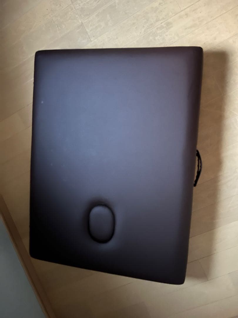 【値下げ】seven beauty折りたたみ式マッサージベッド ブラウン