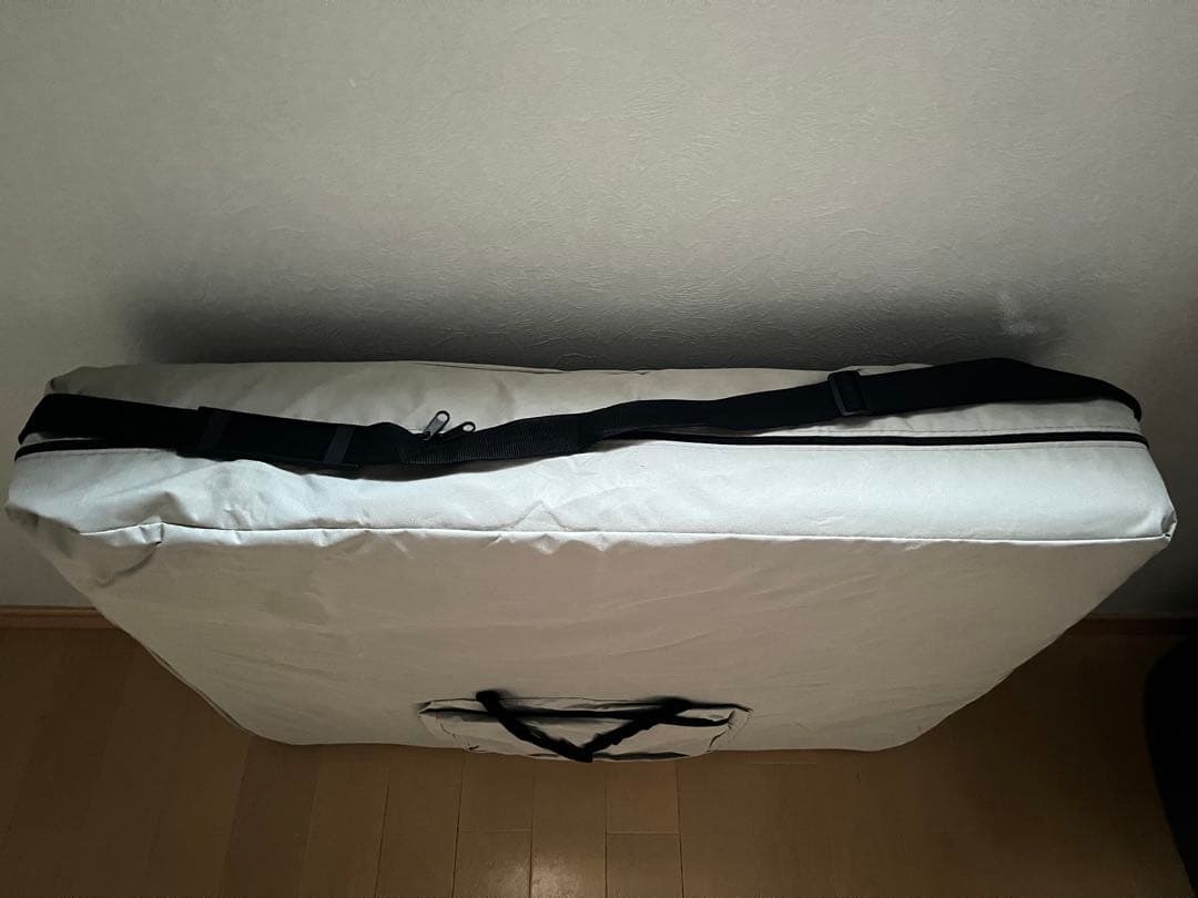 【値下げ】seven beauty折りたたみ式マッサージベッド ブラウン