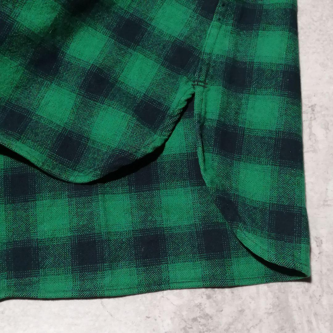 【T様】Polo by Ralph Lauren オンブレチェックネルシャツ M