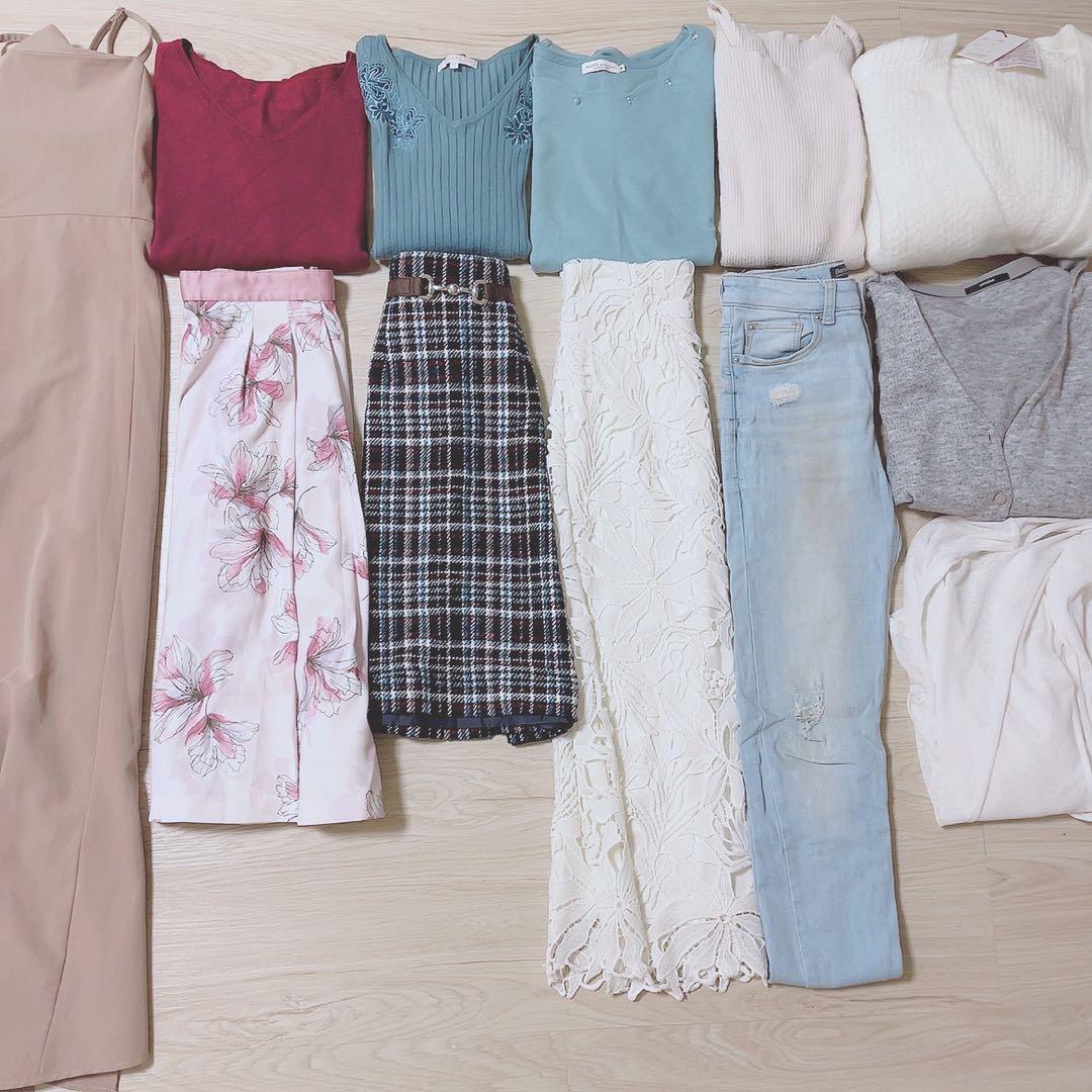 美人百花系　きれいめ　コーデ　まとめ売り１２点