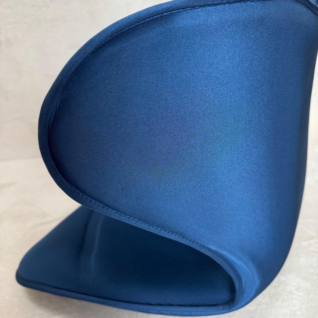 美品 MTG Style スタイル 座 椅子 ボディメイク シート スマート 青