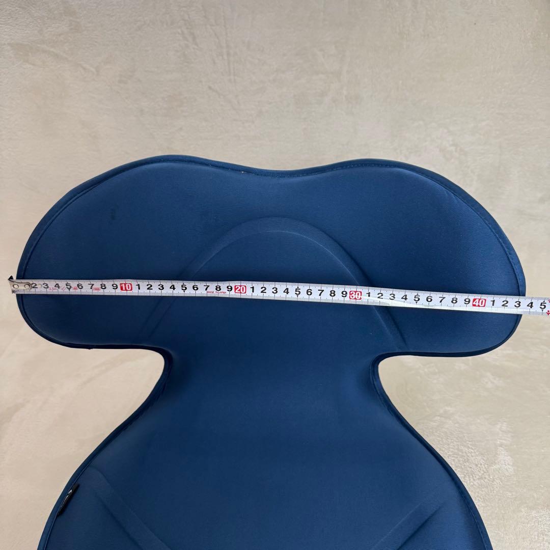 美品 MTG Style スタイル 座 椅子 ボディメイク シート スマート 青